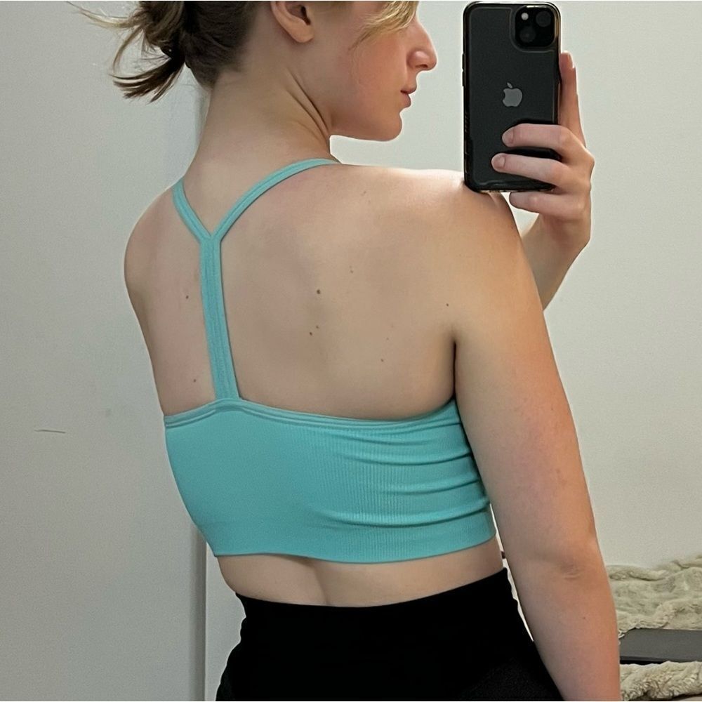 Set Active Sculptflex V Neck Racerback Bra - Picture 2 of 2